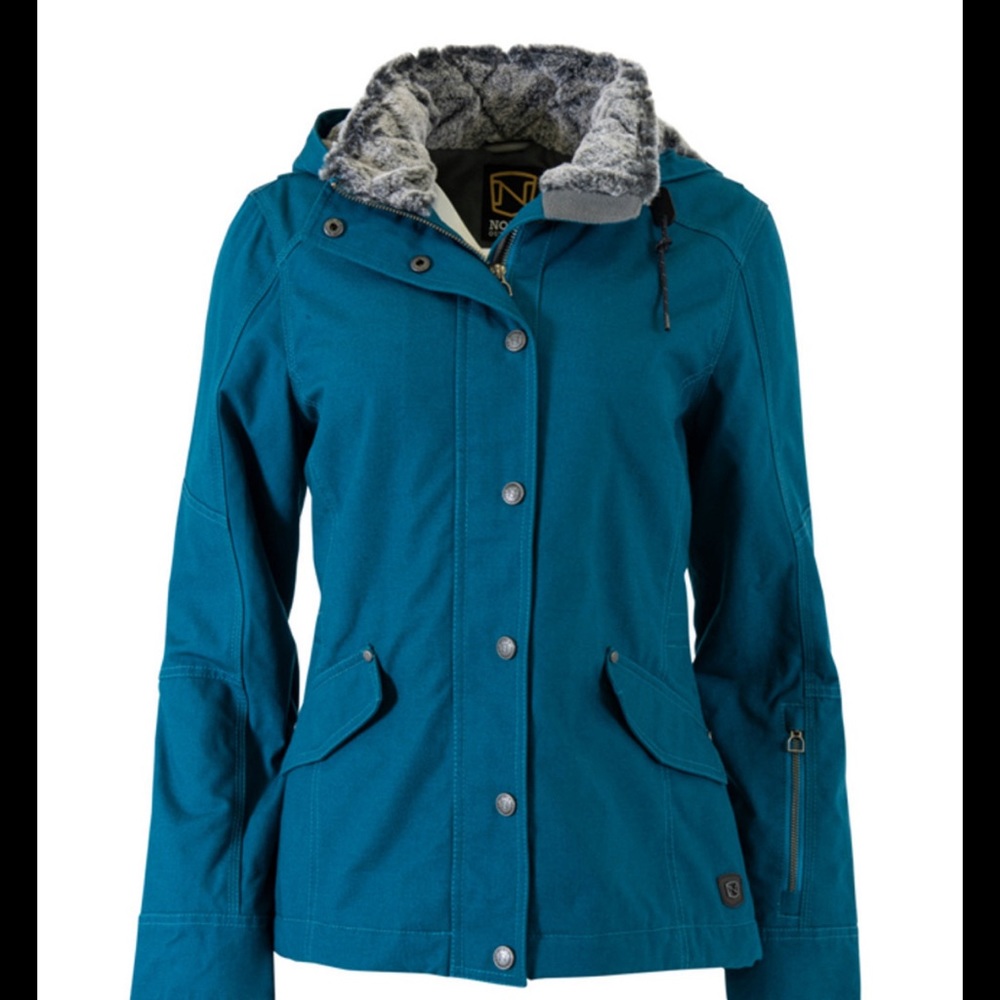 Beautiful Teal Jacket.